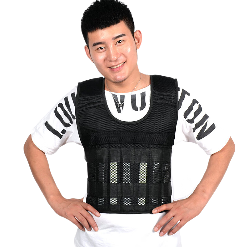 愛倍?。ˋIBEIJIAN）沙袋負(fù)重裝備綁手沙袋隱形鉛塊可調(diào)透氣跑步運(yùn)動(dòng)負(fù)重背心 15kg背心 《大于100件》