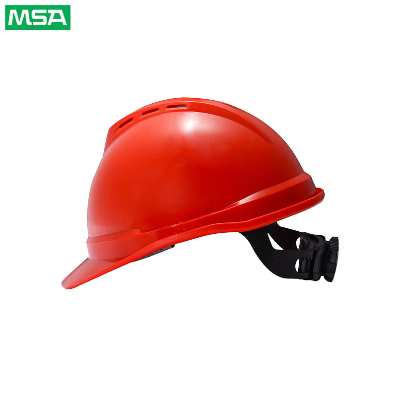梅思安/msa abs豪华型超爱戴帽衬 v型安全帽施工建筑工地劳保头盔