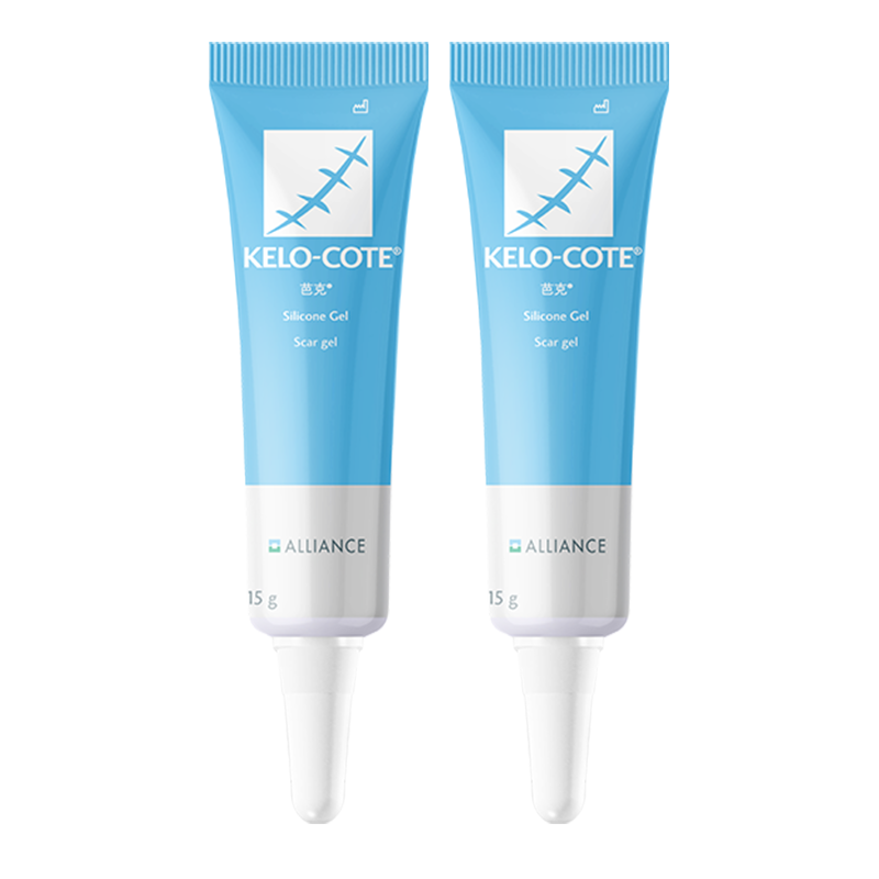 芭克kelocote官方硅凝膠巴克疤克去疤祛疤膏硅酮凝膠治療修復(fù)改善疤痕 15g*2【疤痕周期修復(fù)裝】