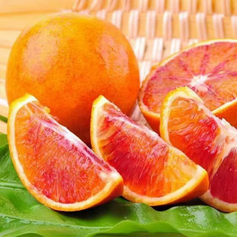 闽域寻鲜四川塔罗科血橙 现摘红血橙新鲜水果红心橙子年货整箱送礼 带箱5斤丨单果70-80mm丨净4.5斤 大小适中狠推荐