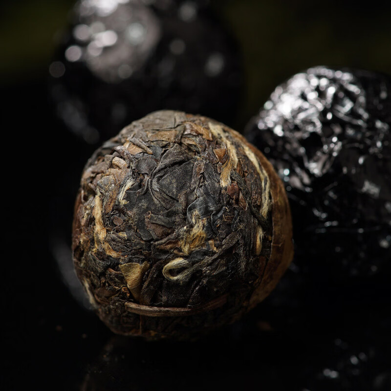 董德(DONGDE)茗珠福鼎白茶2012年壽眉老白茶棗香馥郁緊壓陳香龍珠壽眉茶葉 董德茗珠 2012 壽眉老白茶