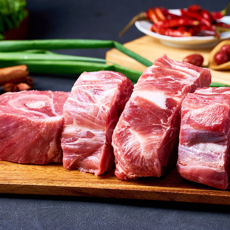 卓宸澳洲羔羊coles系列 生鲜原切羊肉火锅烧烤食材 澳洲带骨羊肉块净重6斤(微肥)