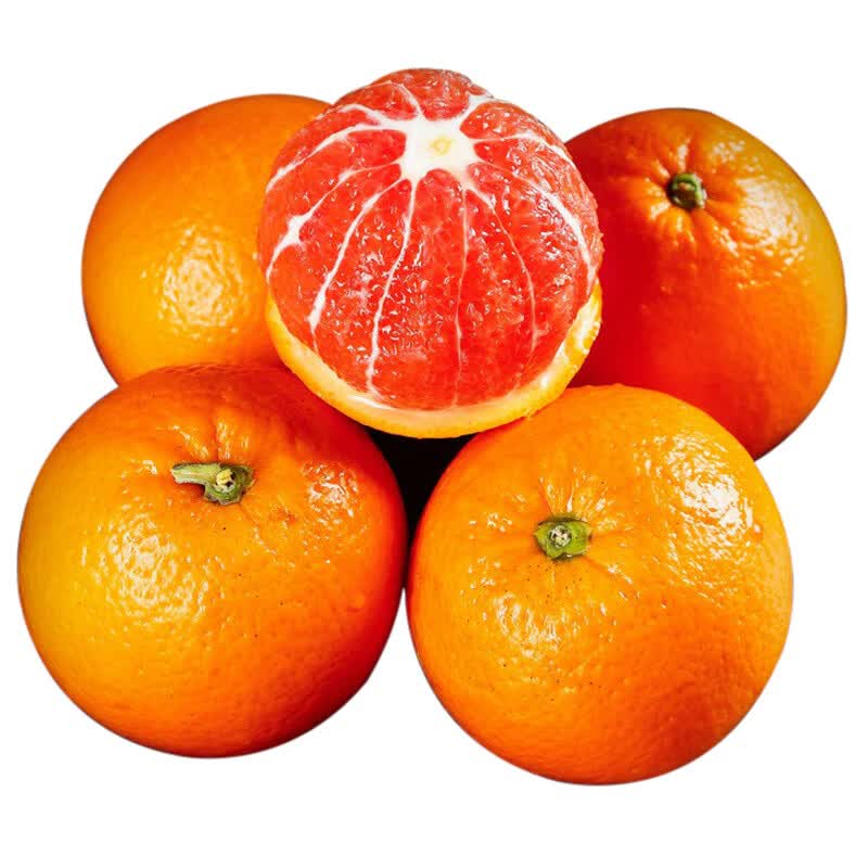 正宗秭归中华红血橙红肉脐橙现摘应季新鲜红心雪橙果园直发包邮 中果（65-70mm） 5斤