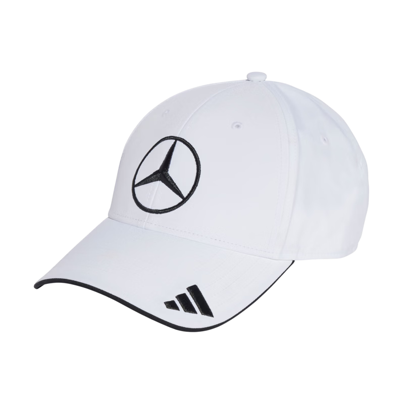 adidas梅赛德斯AMG马石油F1车队帽子男女阿迪达斯官方 白/黑色   OSFW  