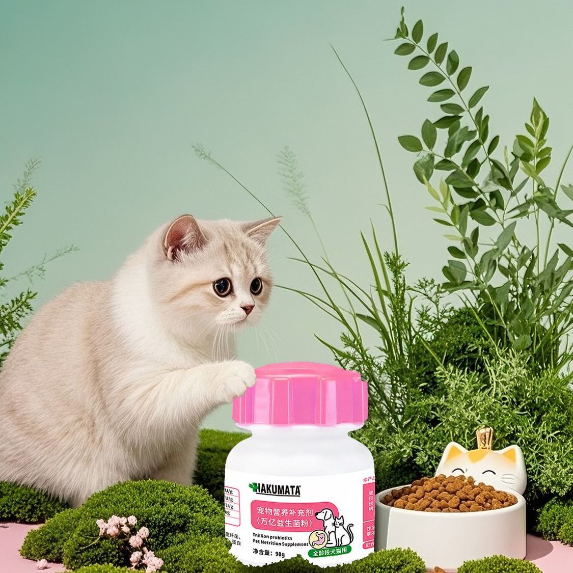 HAKUMATA万亿益生菌猫狗通用肠胃调理平衡消化改善便秘