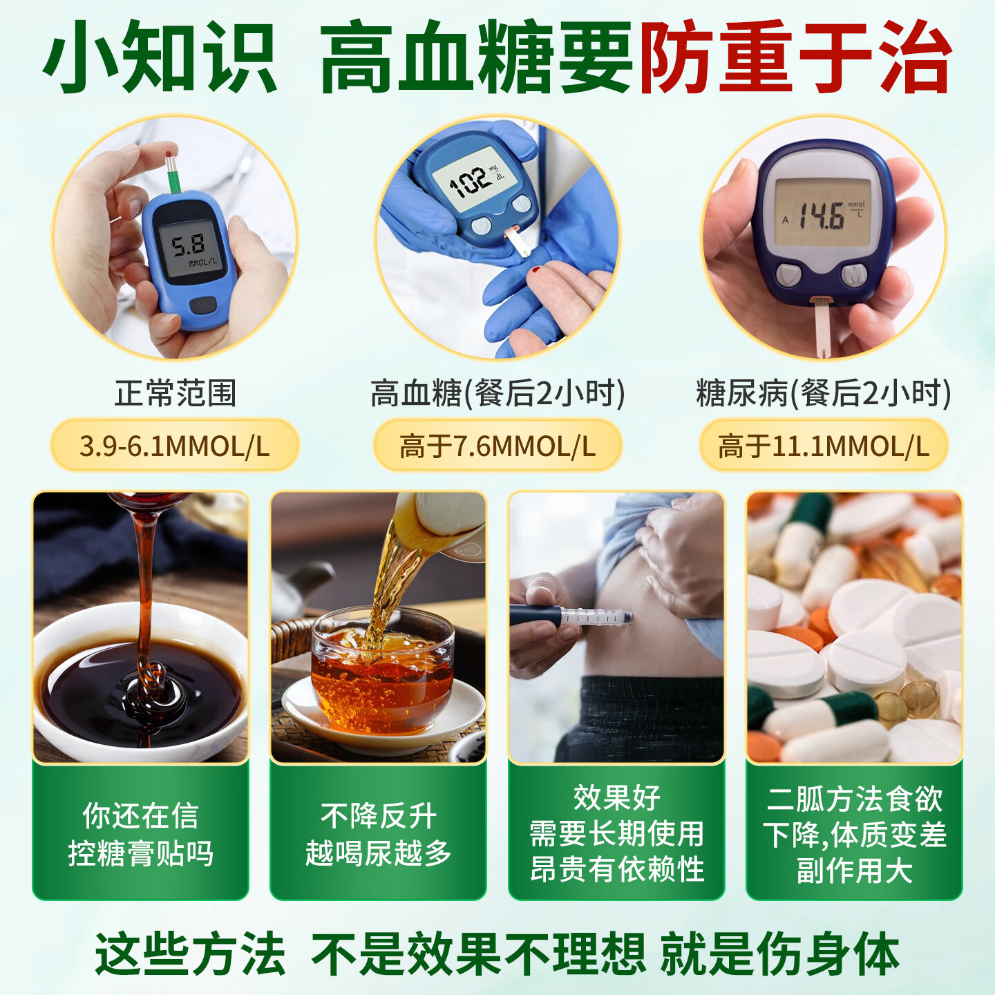 奈力士进口控糖灵苦瓜素血糖平衡片糖尿病人专用可搭降血脂三高纳豆使用 1瓶 基础起效装辅助降血糖 60粒*1瓶