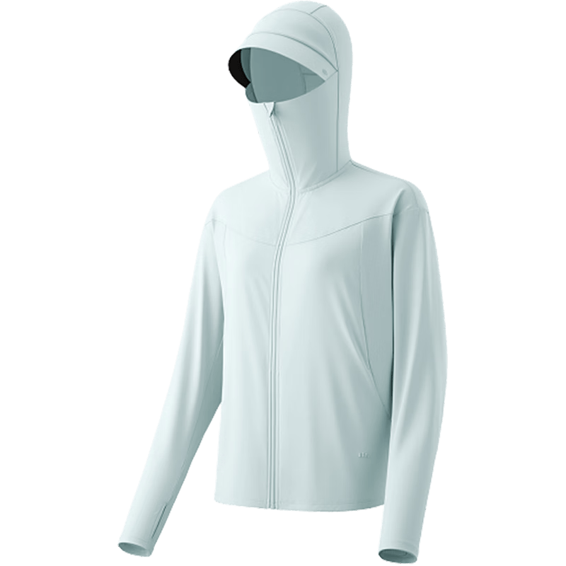 蕉下（beneunder）防晒衣女士外套宽松显瘦春夏凉感防紫外线新款AL010初云蓝XL