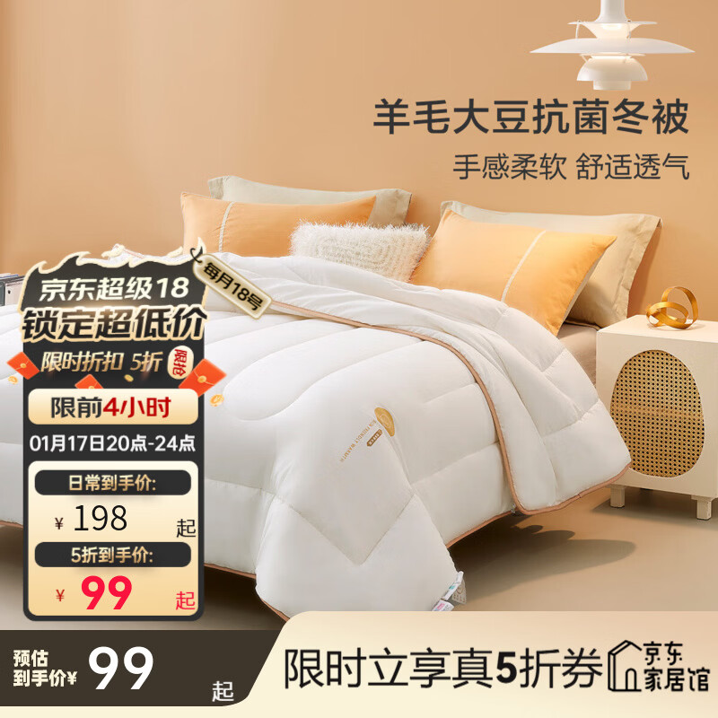 ˮ�Ǽҷ� ����˿��ë�󶹱� 200cm��230cm ����Լ6.3�� ������ů������ 119Ԫ