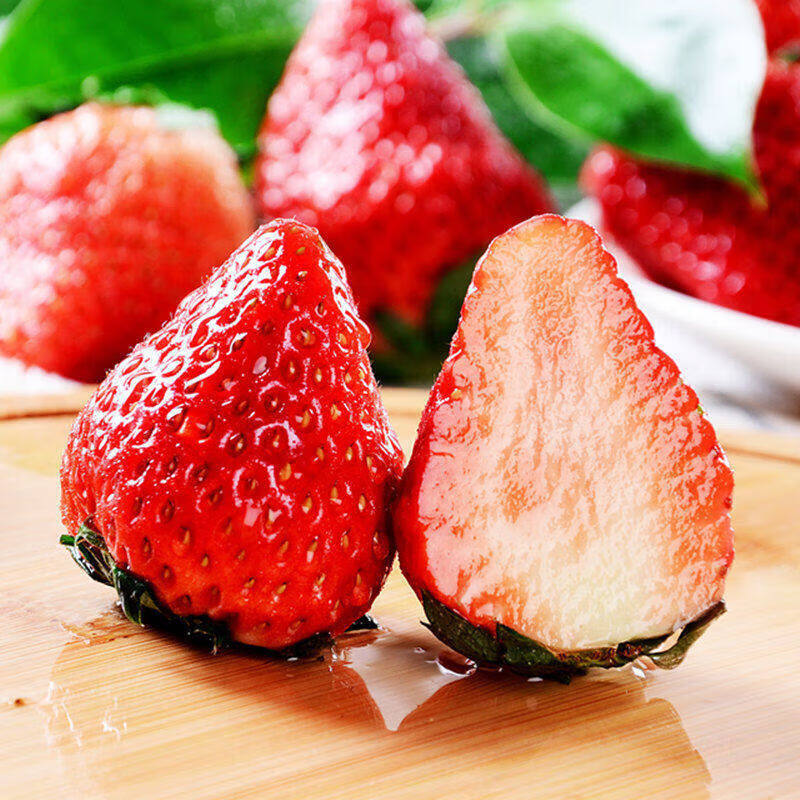 探味先生【顺丰送货上门】山东正宗隋珠香野草莓 每天现摘现发 新鲜水果 净重2.8斤中大果【现摘现发单果15-25g】