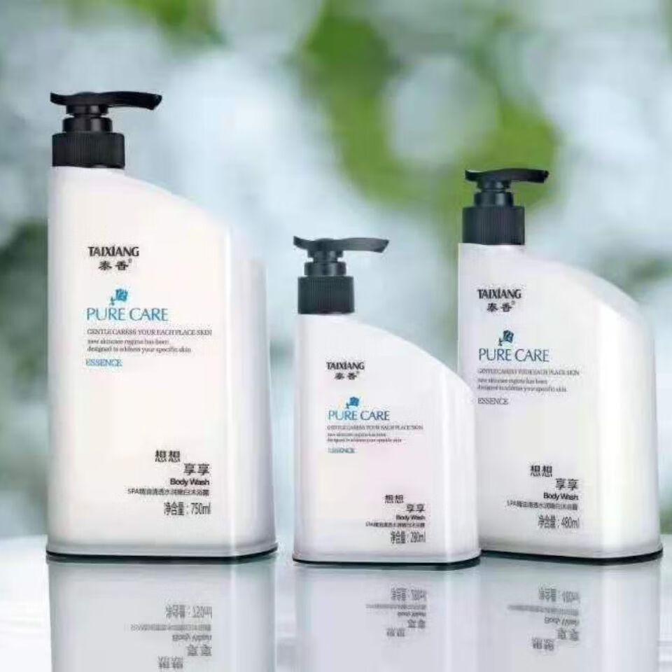 泰香牛奶嫩白滋润润肤去鸡皮spa精油清透男女留香沐浴露 280ml