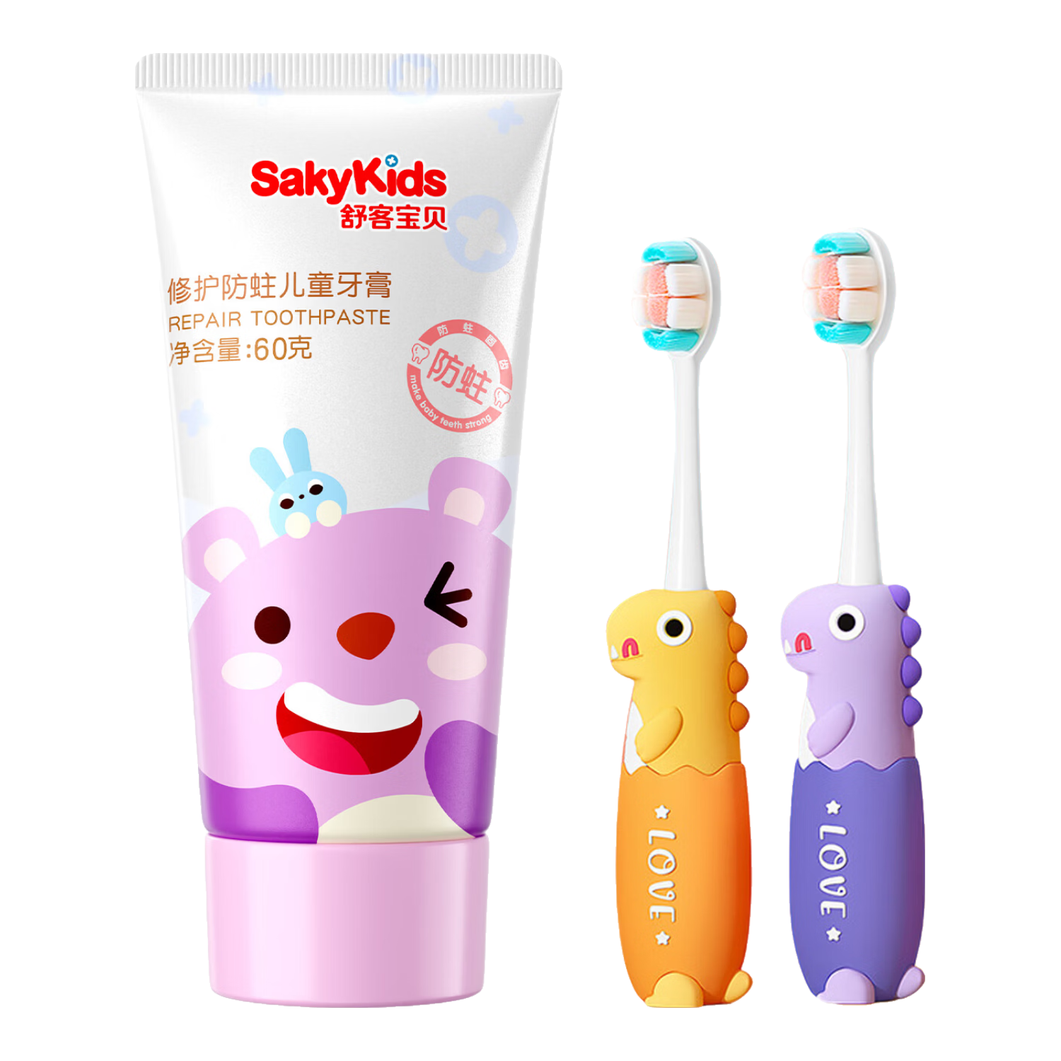 ��Ͷ�ͯ���࿹��3-6-12��������ˢ�������������ڻ��ݹٷ���Ʒ �޻�����60g+��ͯ��ˢ | ��ǻ���� 9.9Ԫ �յ�Ʒ�ӹ��������µ�1��