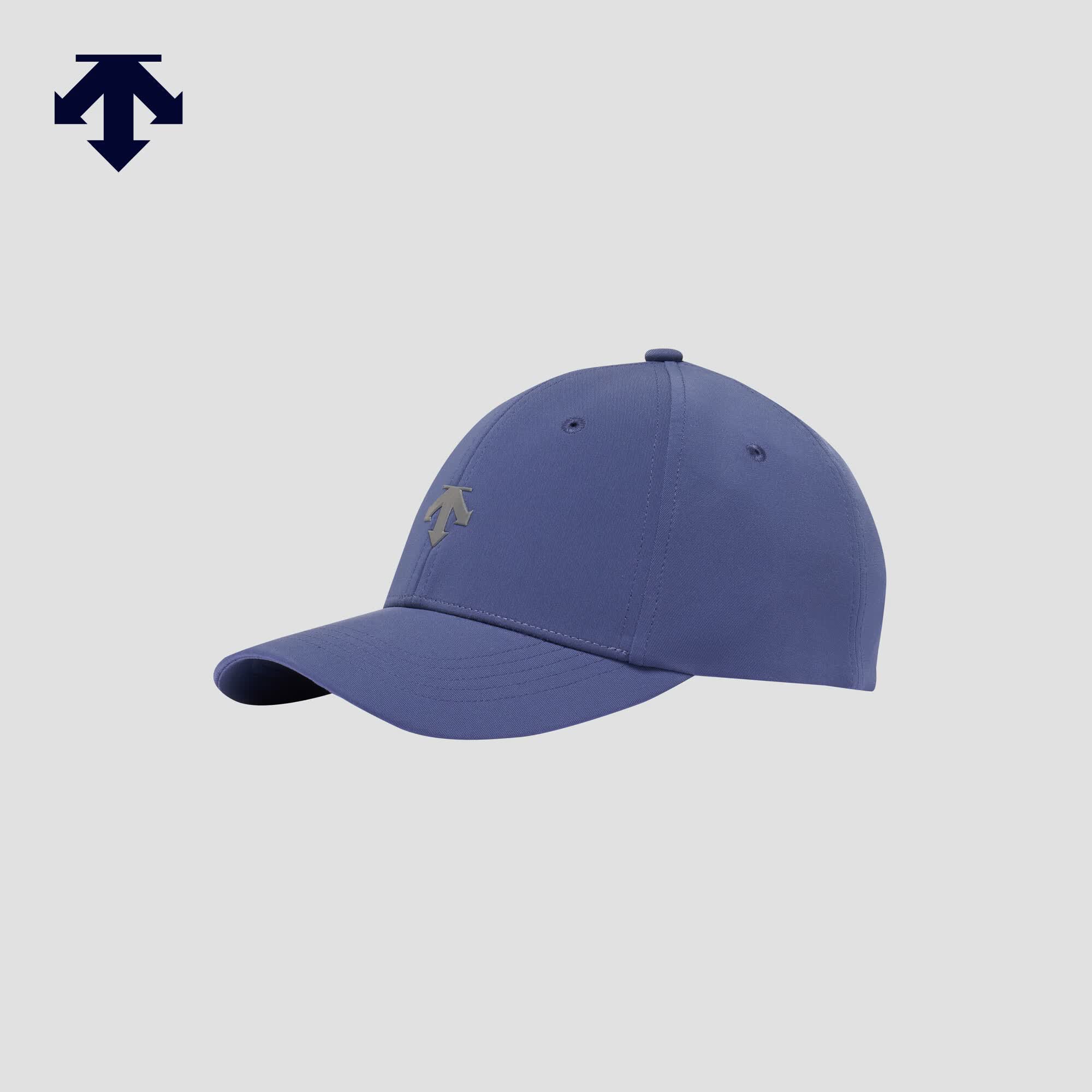 迪桑特（DESCENTE）MOVE PACK系列男女同款棒球帽 DB-深蓝色 M