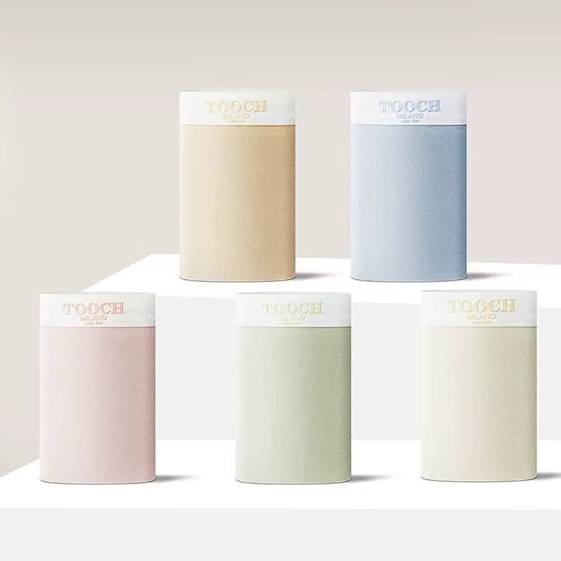 黛安芬（Triumph）新款7A全棉女士内裤无痕字母中腰柔软舒适透气纯棉少女三角裤 绿色 肤色【装】 2条 L 【85-115斤】