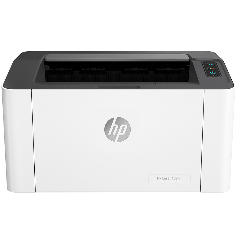 惠普（HP）108w/108a/1108 A4黑白激光打印机 家用小型商用办公打印机 108w（1108升级版无线连接）仅打印