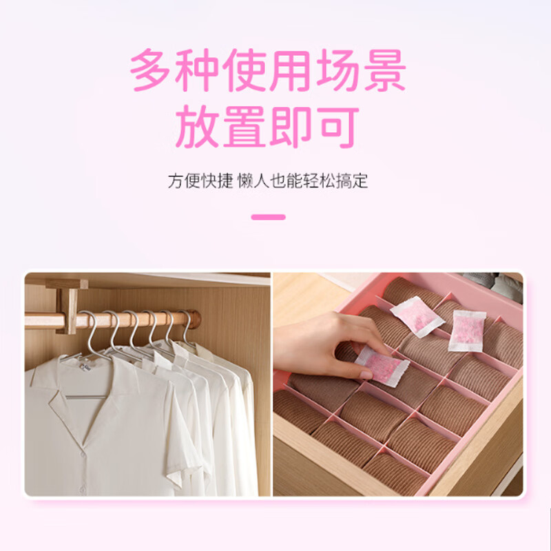【现发】衣柜除味樟脑丸防蛀章家用香薰衣服去潮 48小包混合花香(中封袋