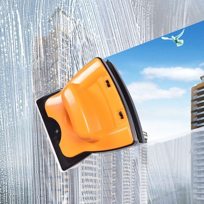 诚成巨无霸玻璃擦窗器厚双层三层双面磁性高楼玻璃刮24-30MM家政工具