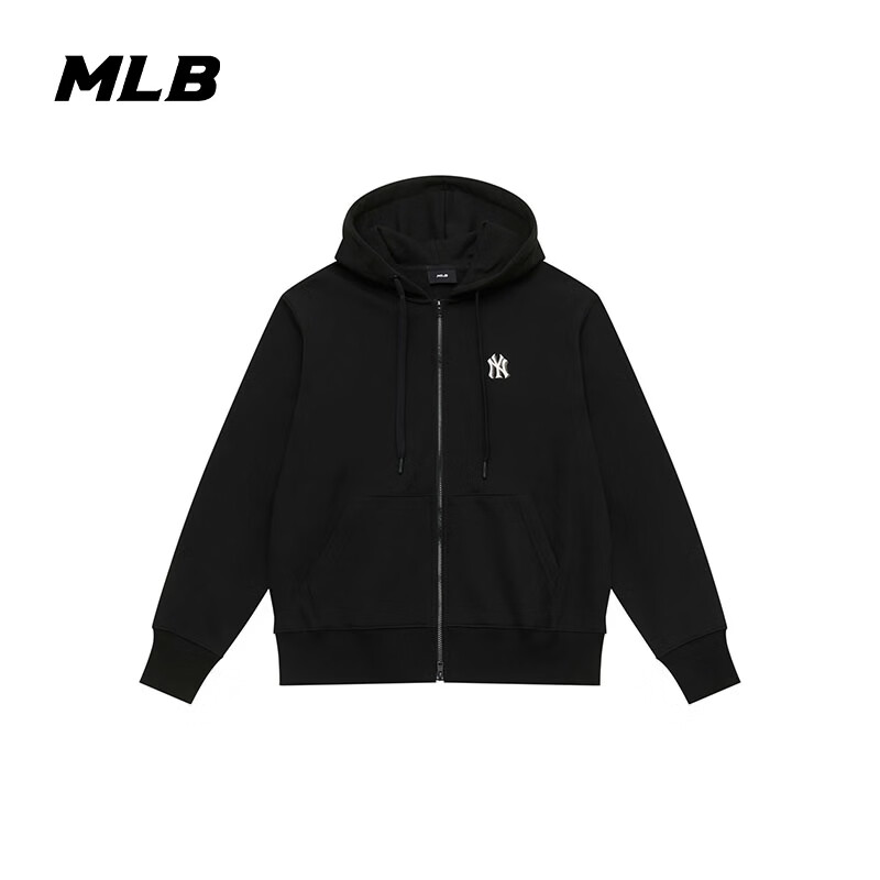 MLB 经典基础款队标休闲宽松卫衣  3ATRB015450BKS M