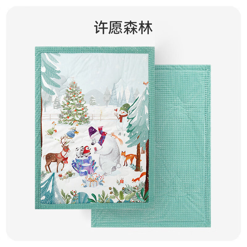 ibaby��ʯ�����޺��¼���˯������ͯ�׶�԰��160g�������������桿E ���ο�����14-20�ȡ���Ըɭ��-160g���ﶬ� �ߴ磺110cm*140cm