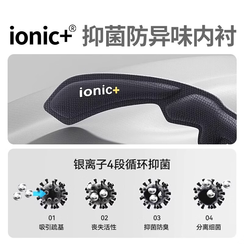 迅霆骑行头盔Mips男女自行车山地公路车安全帽一体夏季轻量单车装备 【瑞典Mips防护】亚洲版冰川白 L【55-59cm】