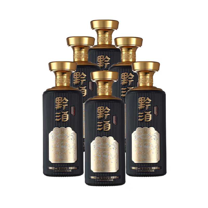 黔酒【酒厂直供】 至臻 茅台镇酱香型白酒 53度 500ml 53度 500ml 6瓶