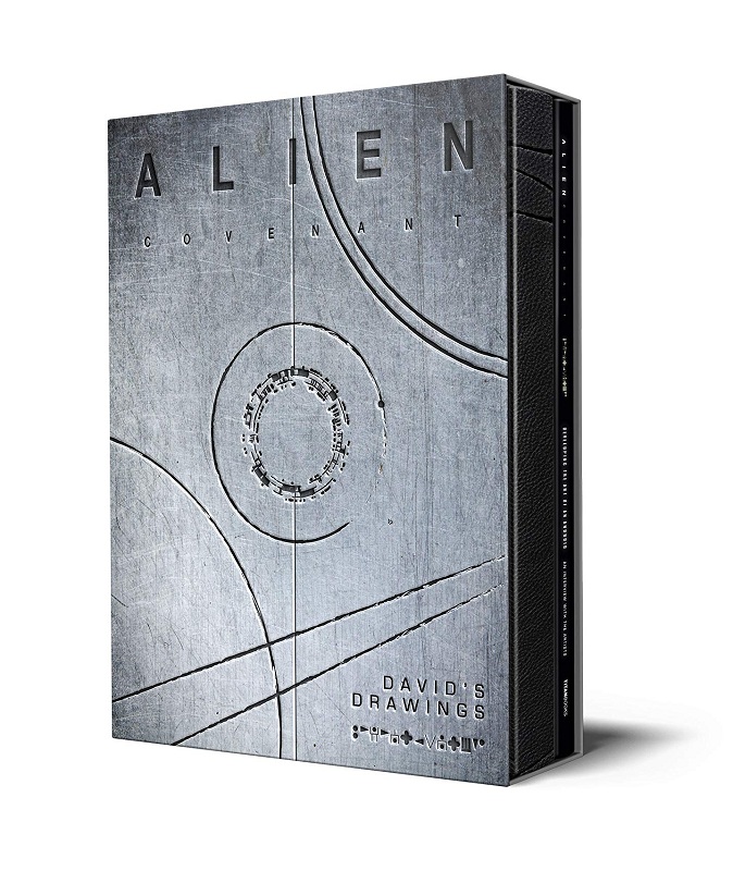 异形2契约:原画手稿英文原版alien covenant: davids drawing影视设定