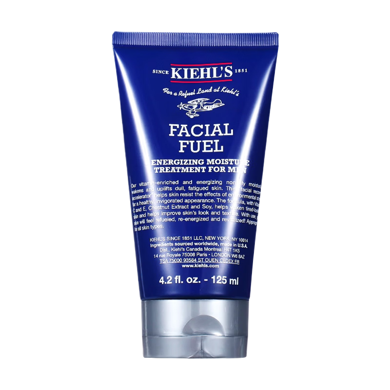 Kiehl's科颜氏男士保湿乳液125ml控油清爽滋润霜补水活力改善暗沉送男友 男士保湿乳液125ml*1(23年5月产 国际5年效期)介意勿拍