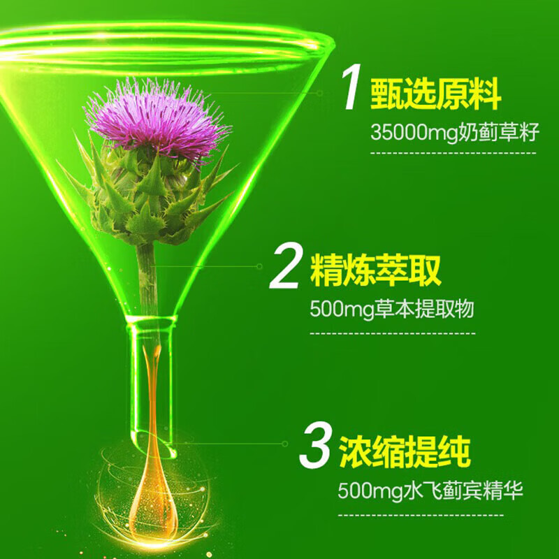 Swisse奶蓟草护肝片200粒水飞蓟姜黄素转氨酶高脂肪肝损伤养肝排毒清肝 【14倍高浓度】护肝片60粒