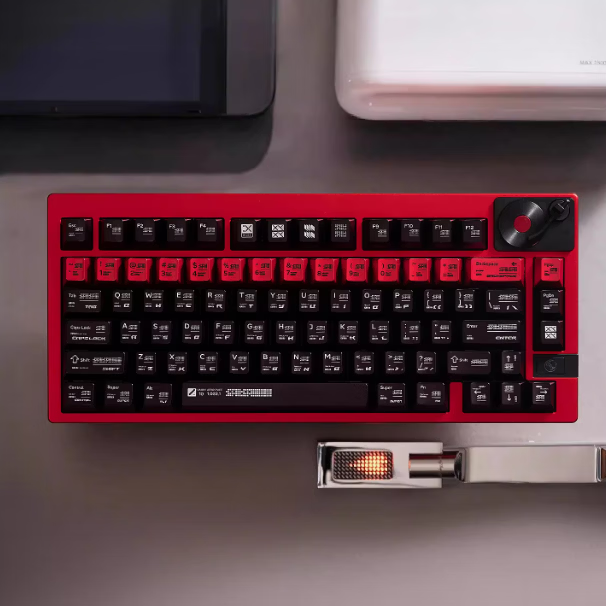 MINTCAPS薄荷糖参数化金属质感键帽客制化磁轴磨砂PBT热升华原厂Wooting机械键盘 参数化-喷金属漆