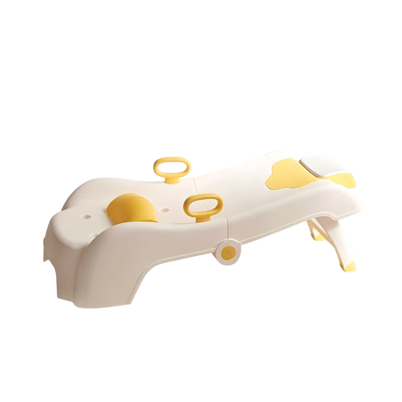 可優(yōu)比兒童洗頭躺椅洗頭床折疊洗頭神器大號(hào) 可調(diào)節(jié)PU頭枕 1-6歲 不含盆