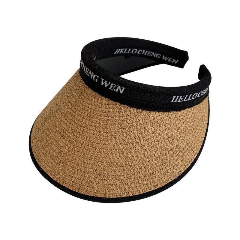 |【甄选】防晒帽女士遮阳帽太阳帽空顶帽草帽凉帽夏季户外遮脸 白色 米1个 遮阳帽