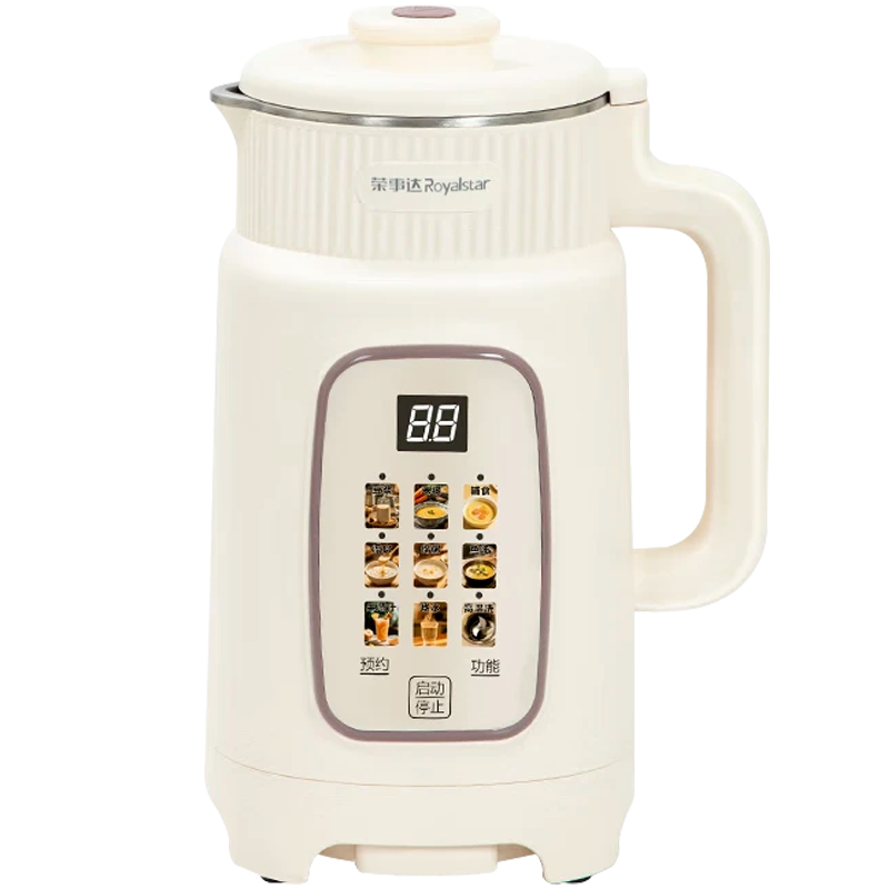 荣事达（Royalstar）破壁机家用豆浆机1.6L多功能可预约榨汁机全自动免煮五谷杂粮料理机自清洗【抖音同款】RD-2008C