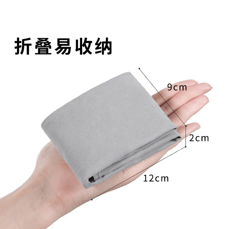 山头林村【优选百货】 充气枕头 户外便携式旅行枕靠垫午睡可折叠枕 【灰色2个装】