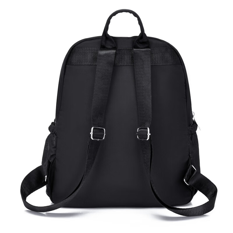 【严选百货】双肩包包女包新款多层大容量户外旅行背包尼龙休闲民 A704红花