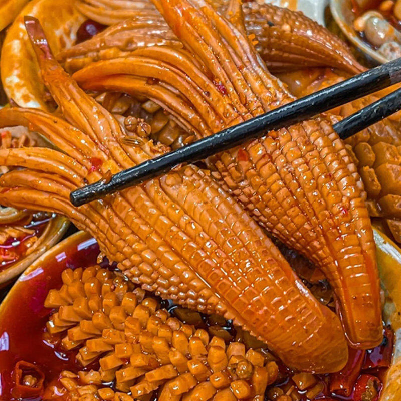 火箭鱿鱼商用鱿鱼须火锅冒菜串串烧烤铁板烧冷冻生鲜食材水发鱿鱼 1千克(净重)  AA级火箭鱿鱼 500g