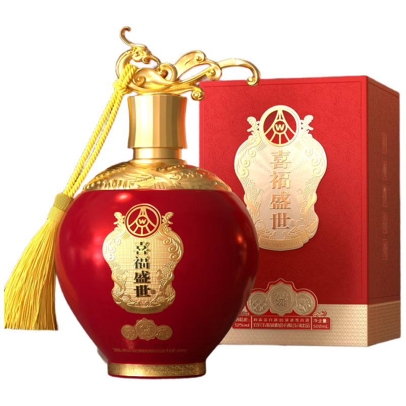 ����Һ ϲ��ʢ�� 52��Ũ���Ͱ׾� 500ml 99Ԫ����99Ԫ����յ���