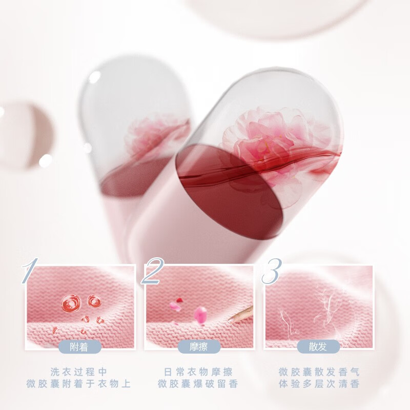 植护香水洗衣液 香氛持久留香 家用整箱  【8斤】4斤*2瓶	