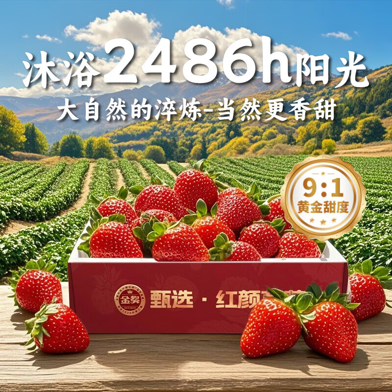 余悦水果礼盒【多地次日达】高端水果混搭多组合水果礼盒春节年货送礼 经典5拼A款【草莓+蓝莓+山竹+金柑+龙眼】5-6斤装