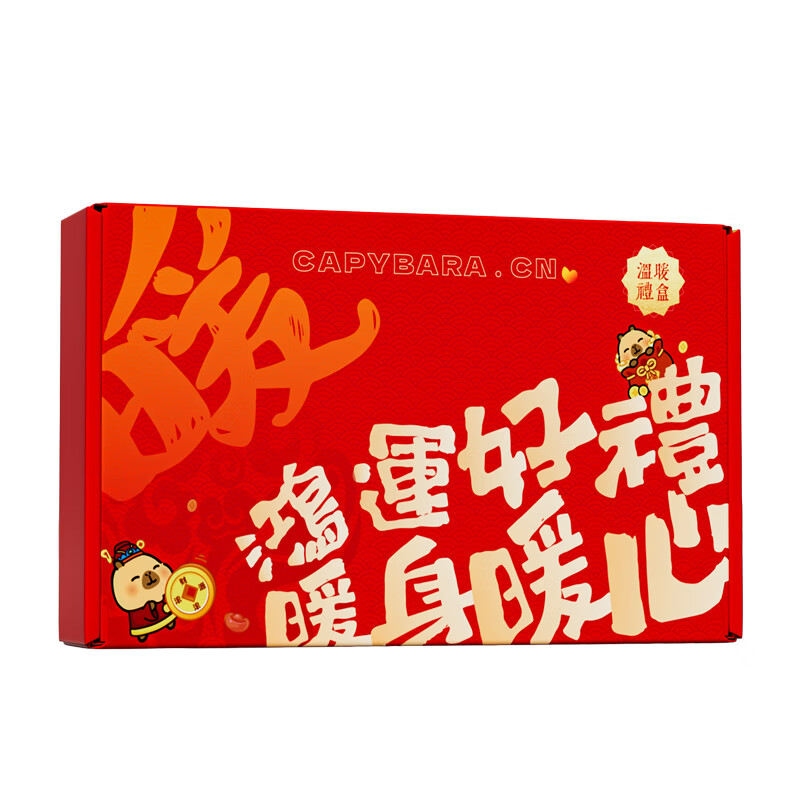 萱草年货送礼暖心大礼盒暖宝宝贴护腰贴暖足贴送礼送亲友自发热贴 【送礼送温暖】综合大礼盒