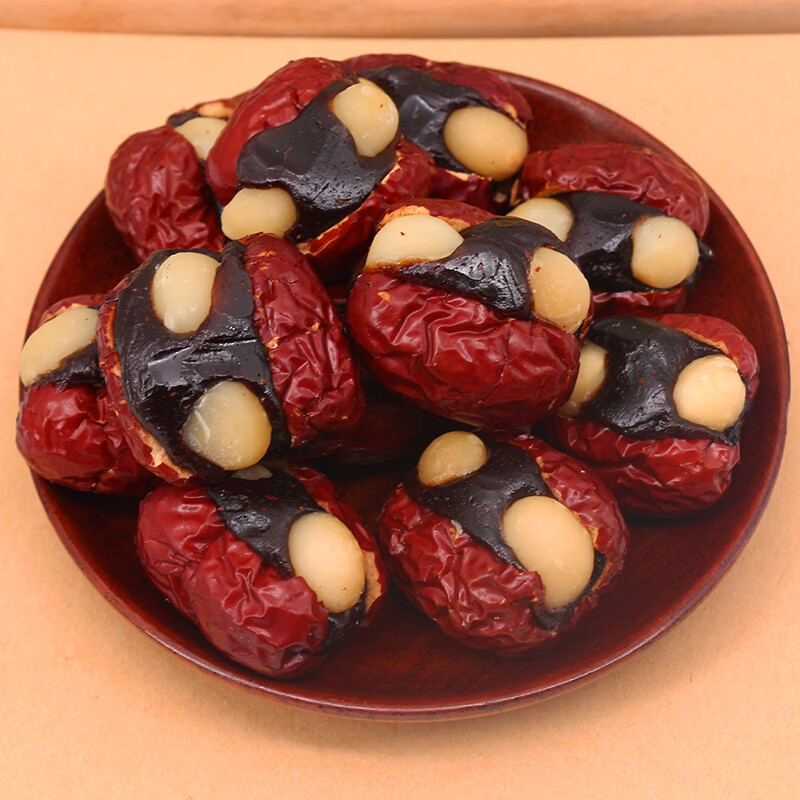 一品玉新疆抱福枣 100g/袋 红枣夹夏威夷果仁 无添加零食 抱福枣100g*3