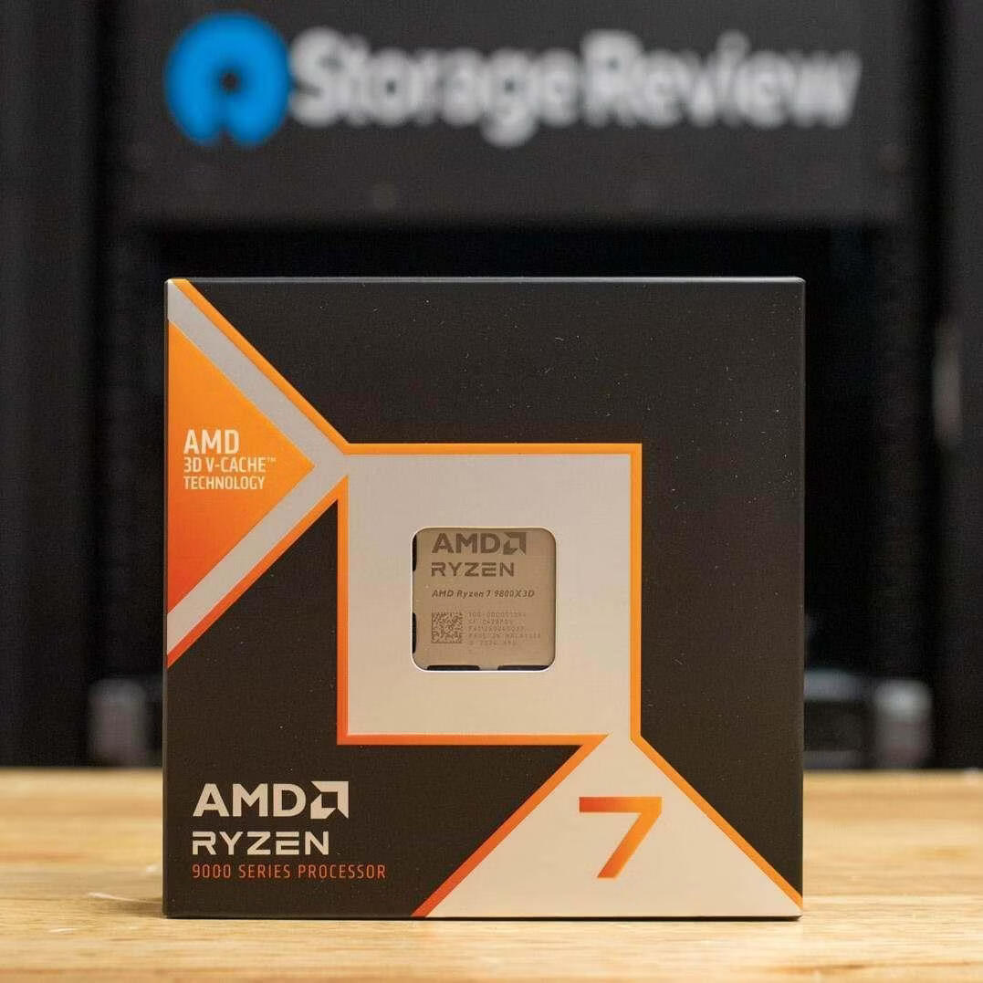 AMD锐龙7 9800X3D CPU全新散片处理器 板U套 R7 9800X3D 散片