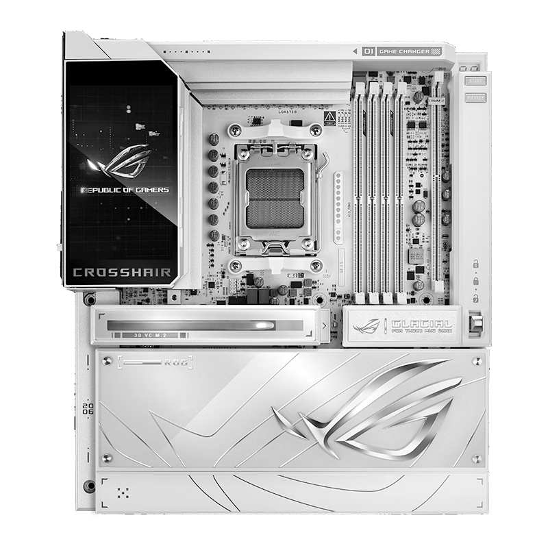 华硕 ROG CROSSHAIR X870E GLACIAL 图 8