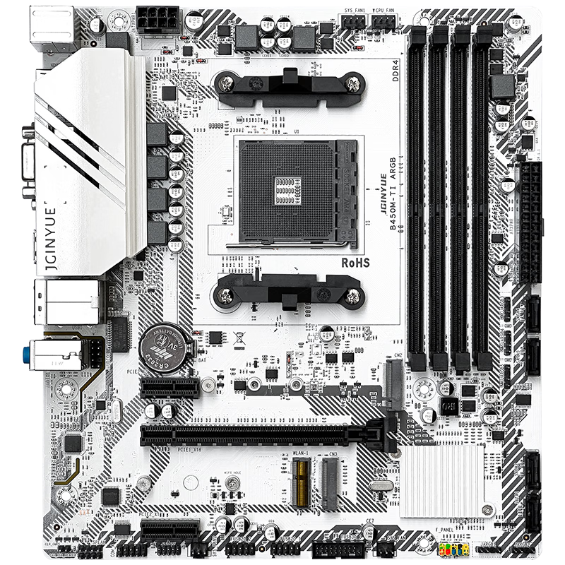 精粤 B450M TI ARGB DDR4 图 4