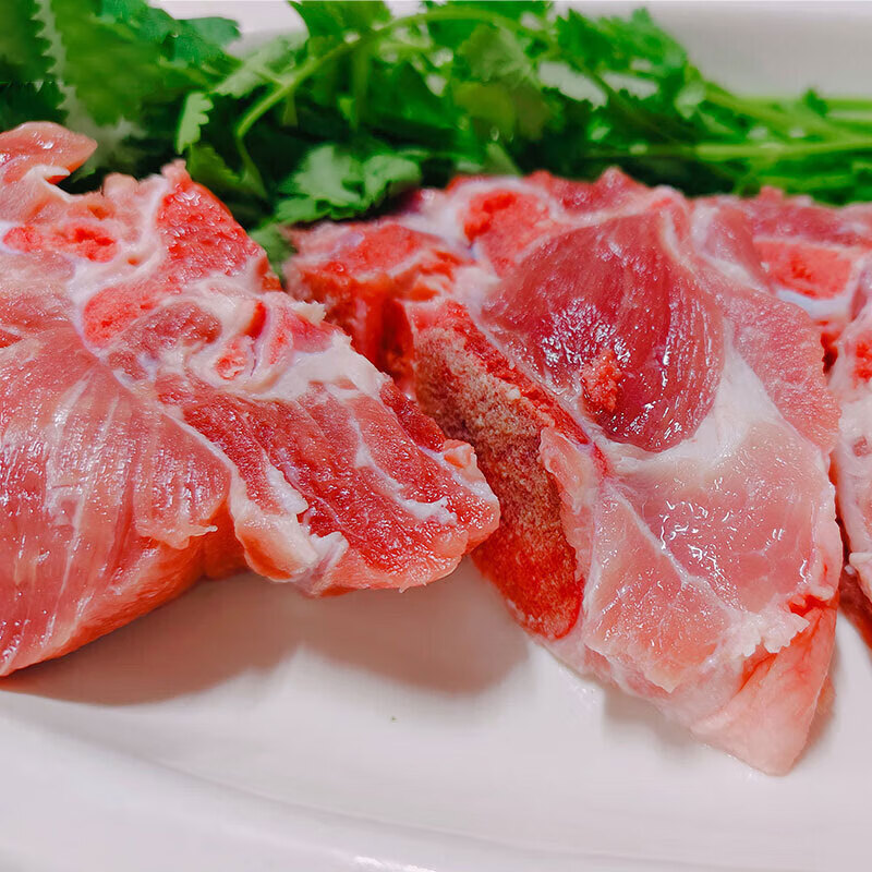 邻荣 精选蝎子现杀梅花肉猪满肉新鲜脖骨多肉脊骨排骨原切火锅年货 梅花骨到手5斤装