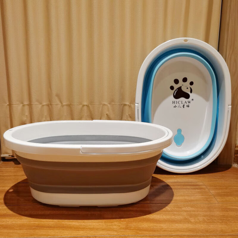 狗狗洗澡盆猫咪宠物泰迪柯基小狗小型犬专用药沐浴盆洗猫盆可折叠