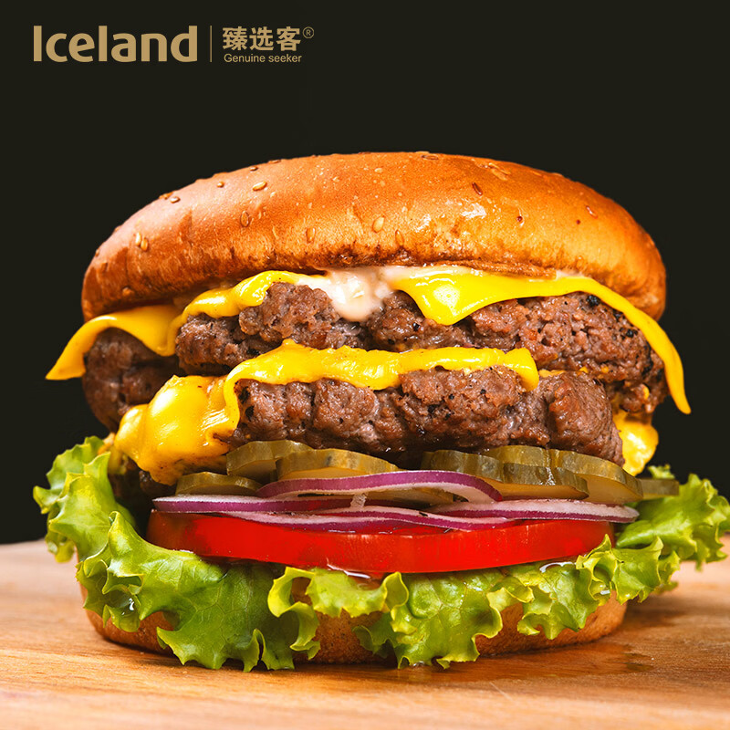 臻选客（Zhenxuanke） 澳大利亚进口 和牛汉堡肉饼 牛肉生鲜 汉堡肉饼 10*100g