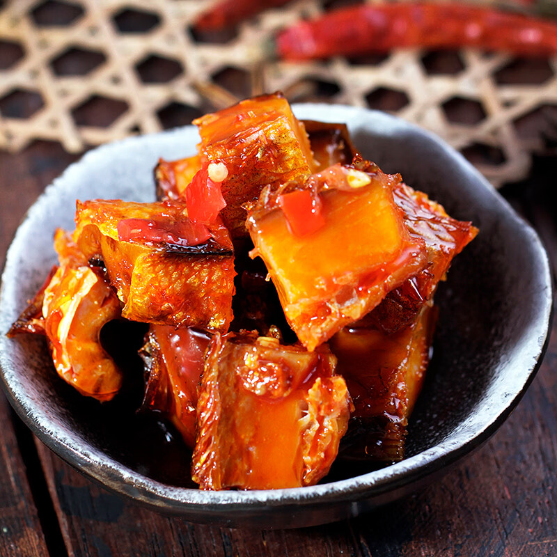 东江福香辣鱼块东江鱼下酒菜湖南年味东江湖特产鱼块解馋零食即食小吃 香辣味鱼块400g【实惠分享装】