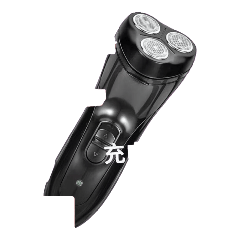电动剃须刀自带鬓角器理发器推子三刀头刮胡刀水洗刀头胡须刀须刨刀送男友送爸爸送老公七夕礼物 低配版【4000转速自带鬓角器】仅单机