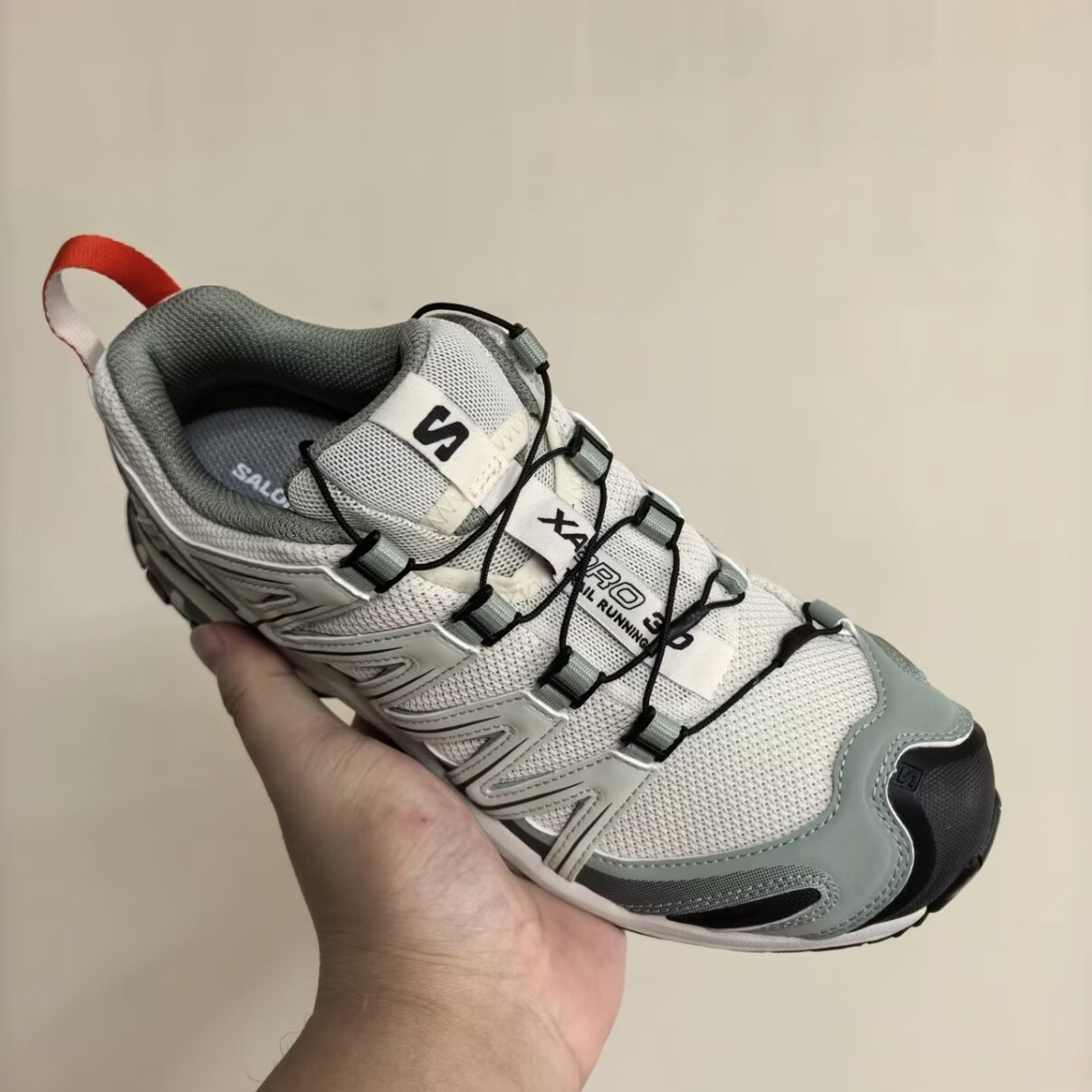 萨洛蒙（Salomon）XA PRO 3D 男女同款户外登山徒步鞋 防滑耐磨透气通勤休闲运动鞋 浅冰绿/清绿色 41