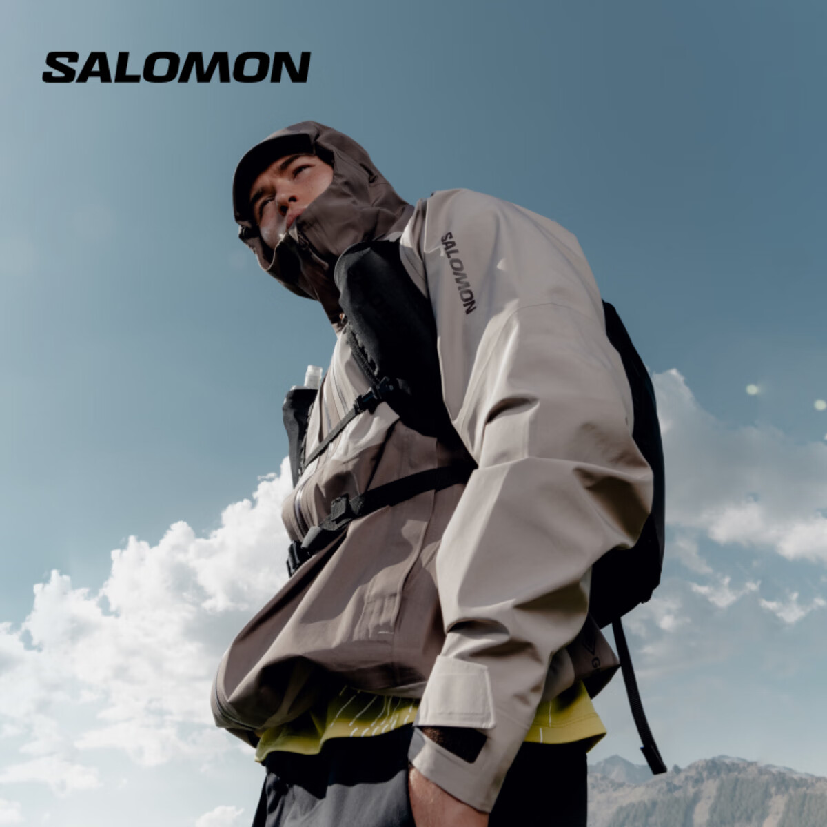 �����ɣ�Salomon���п� �����˶���ˮ͸���׾�ͤͬ�������ѿ����� OUTLINE 3L GTX ����ɫ C25368 M 175/96A