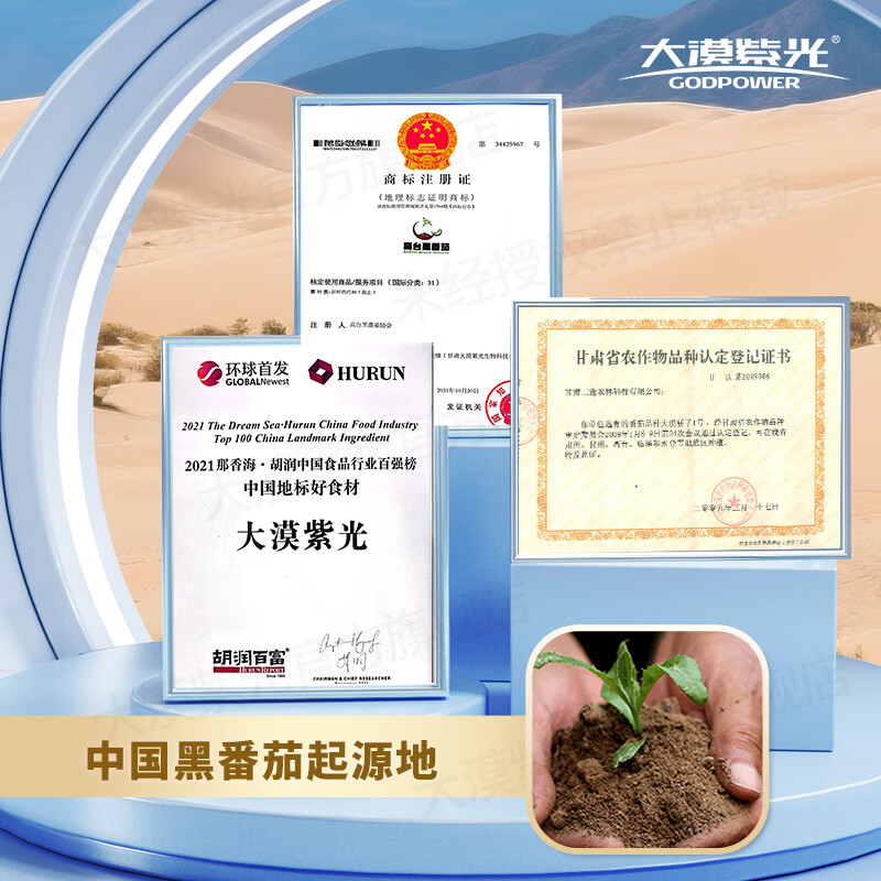 大漠紫光高台黑番茄原浆100%天然鲜果榨汁成人男女营养健康 【加赠5袋 超80%老客复购】纯原浆2大盒-含赠共35袋